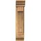 Ekena Millwork Imperial Traditional Smooth Bracket w/ Offset Brace, Western Red Cedar, 5 1/2"W x 14"D x 26"H BKT0604X14X26IMP01SWR - alternate 2